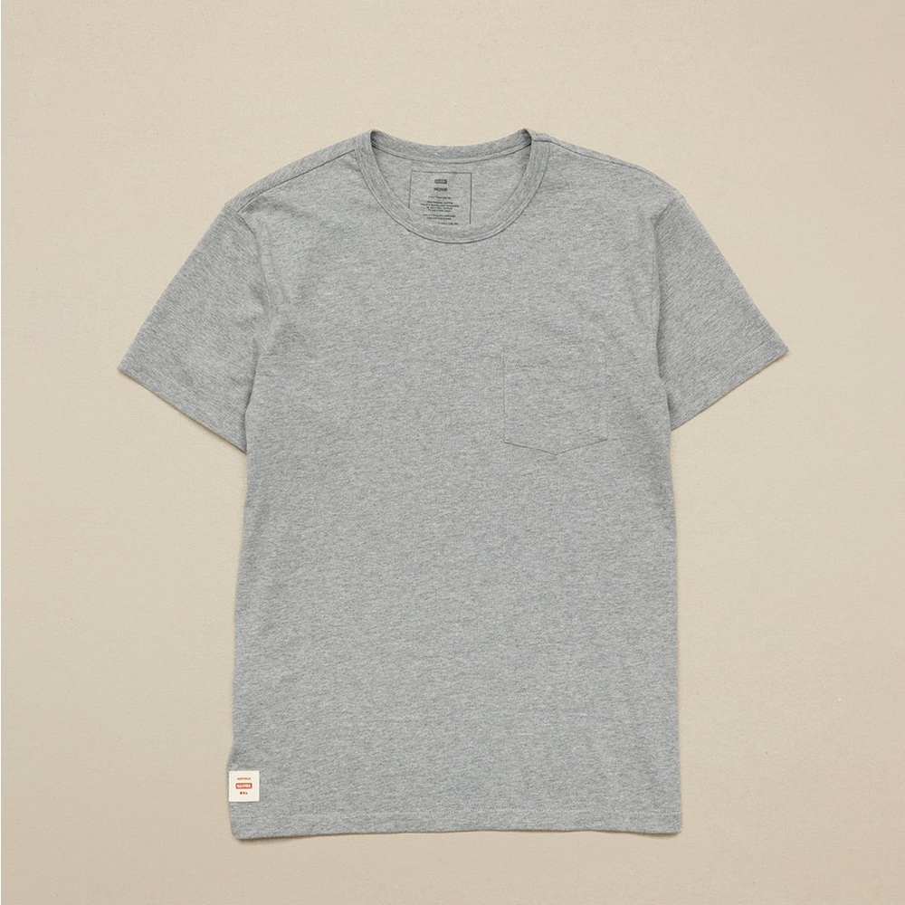 GLOBE EVERY DAMN DAY TEE - GREY MARLE